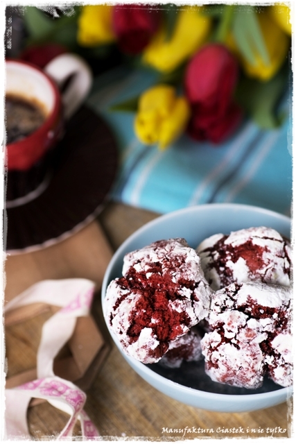 red velvet crinkles